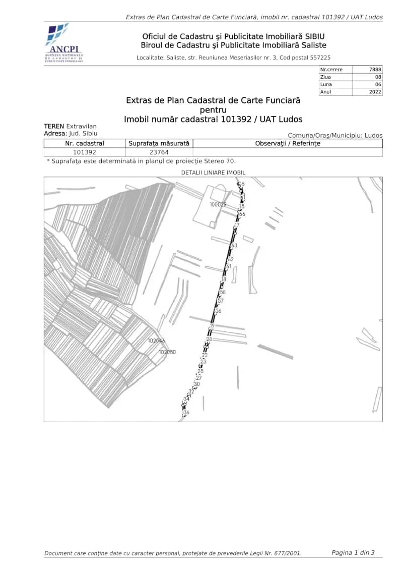 Extras de plan cadastral