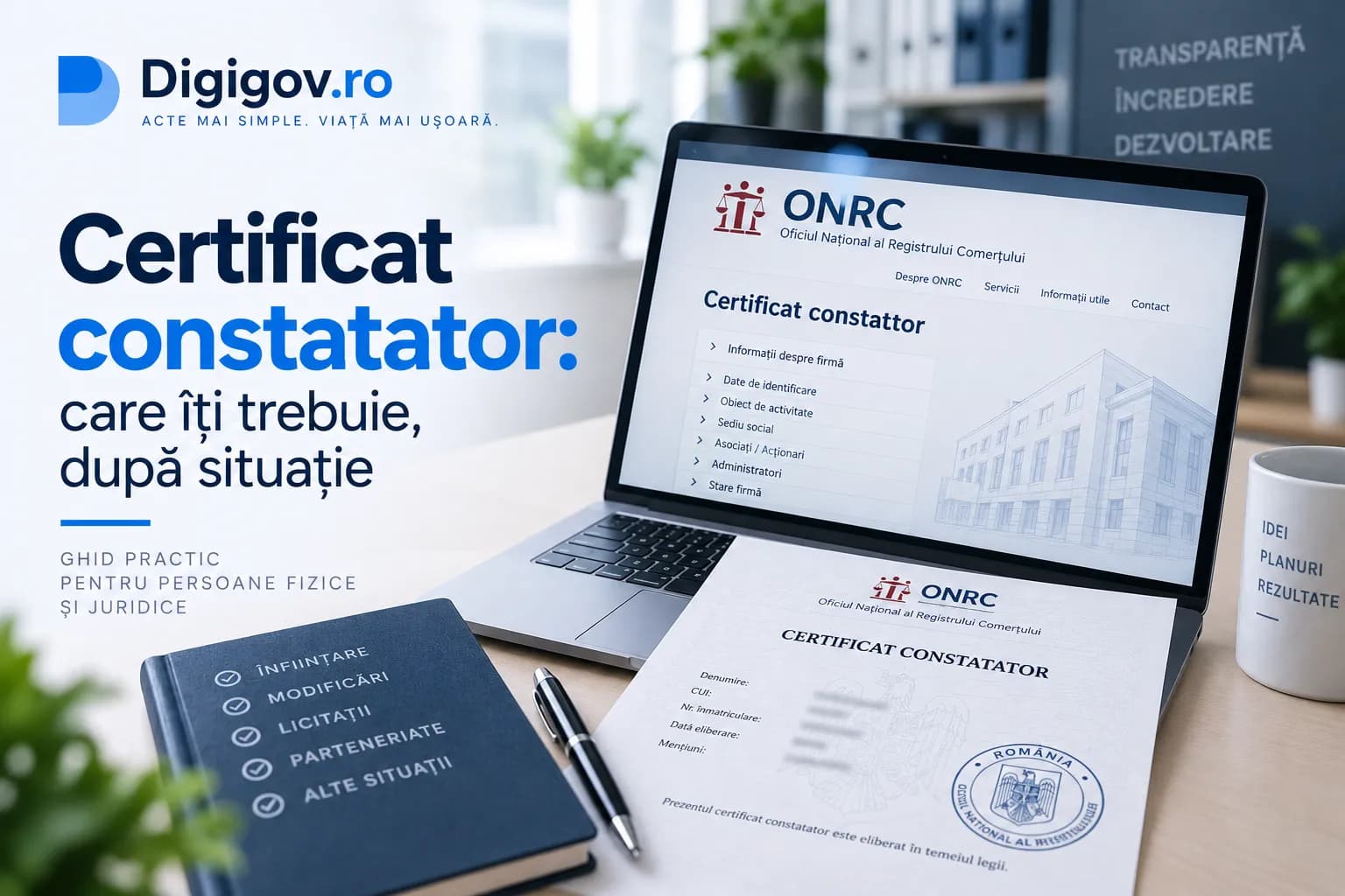 Certificat constatator