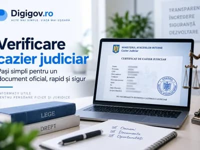 Verificare cazier judiciar