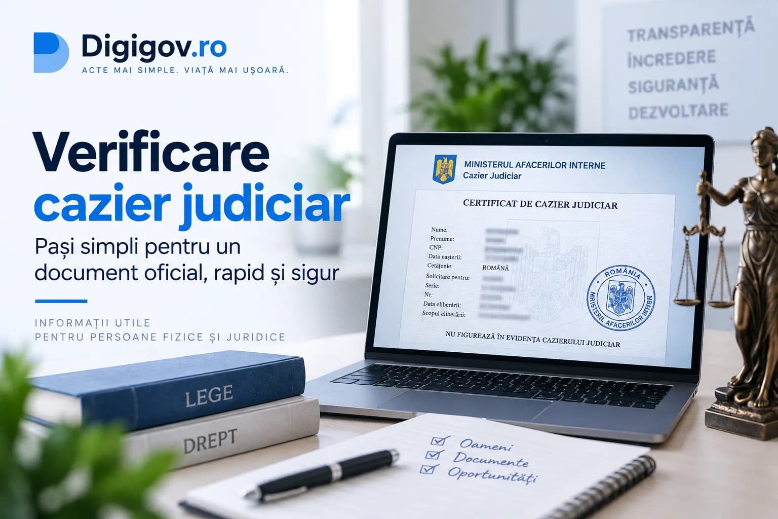 Verificare cazier judiciar